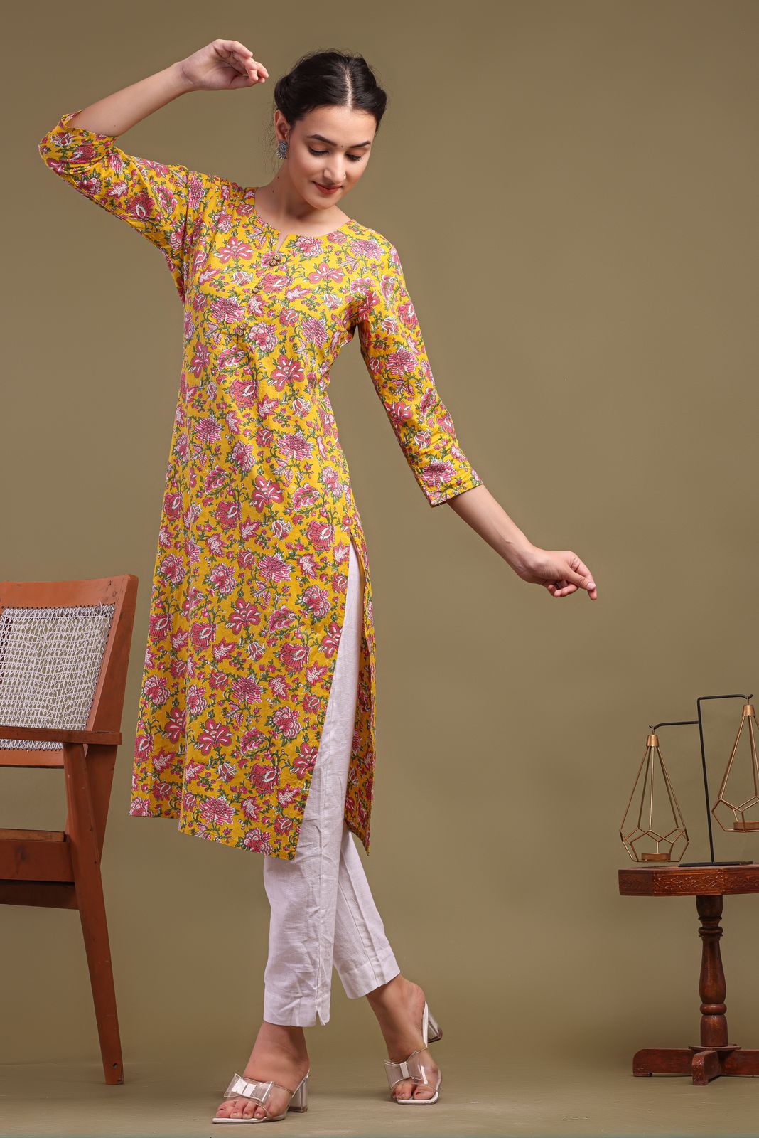 Cotton Printed Kurti