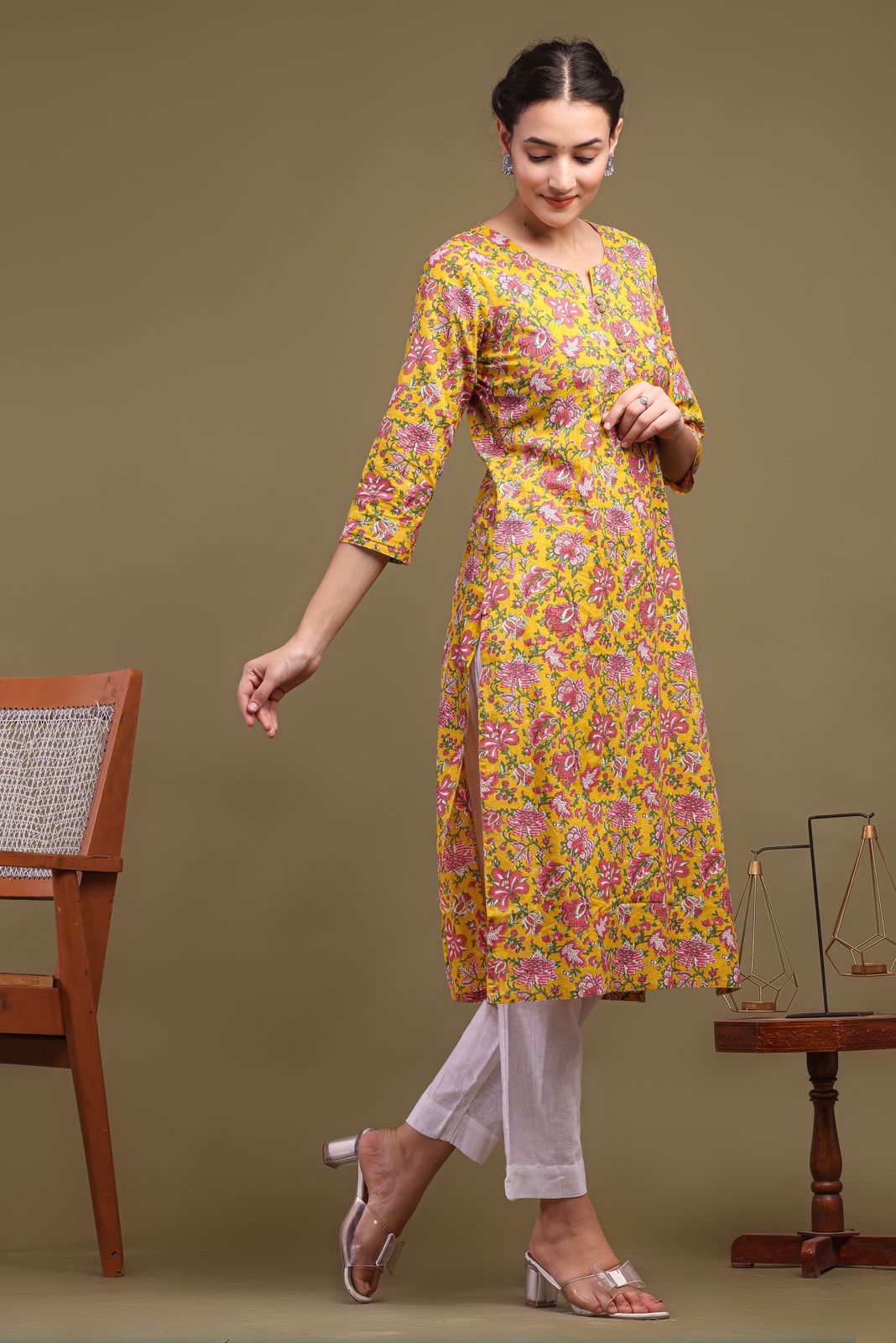 Cotton Printed Kurti