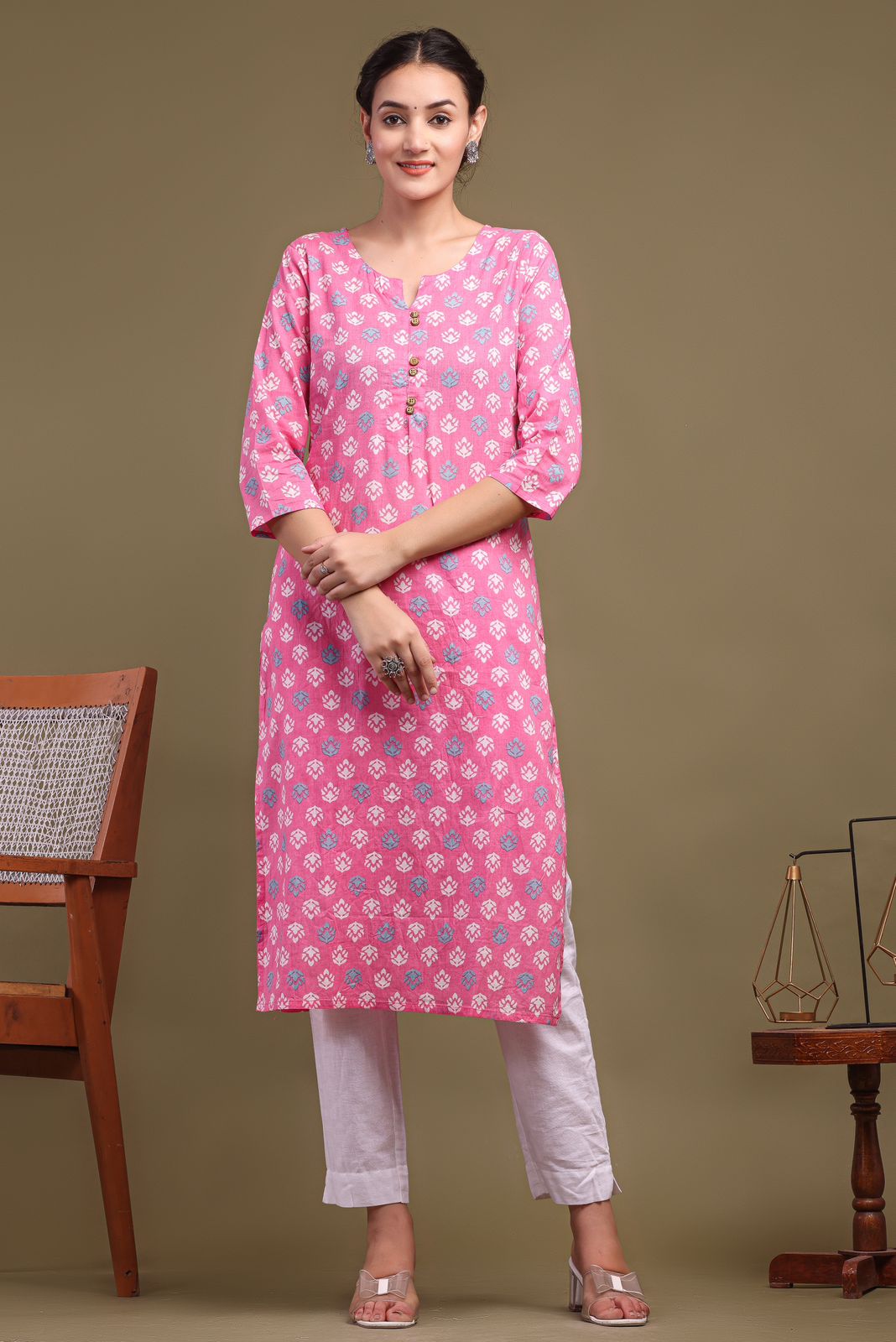 Cotton Printed Kurti