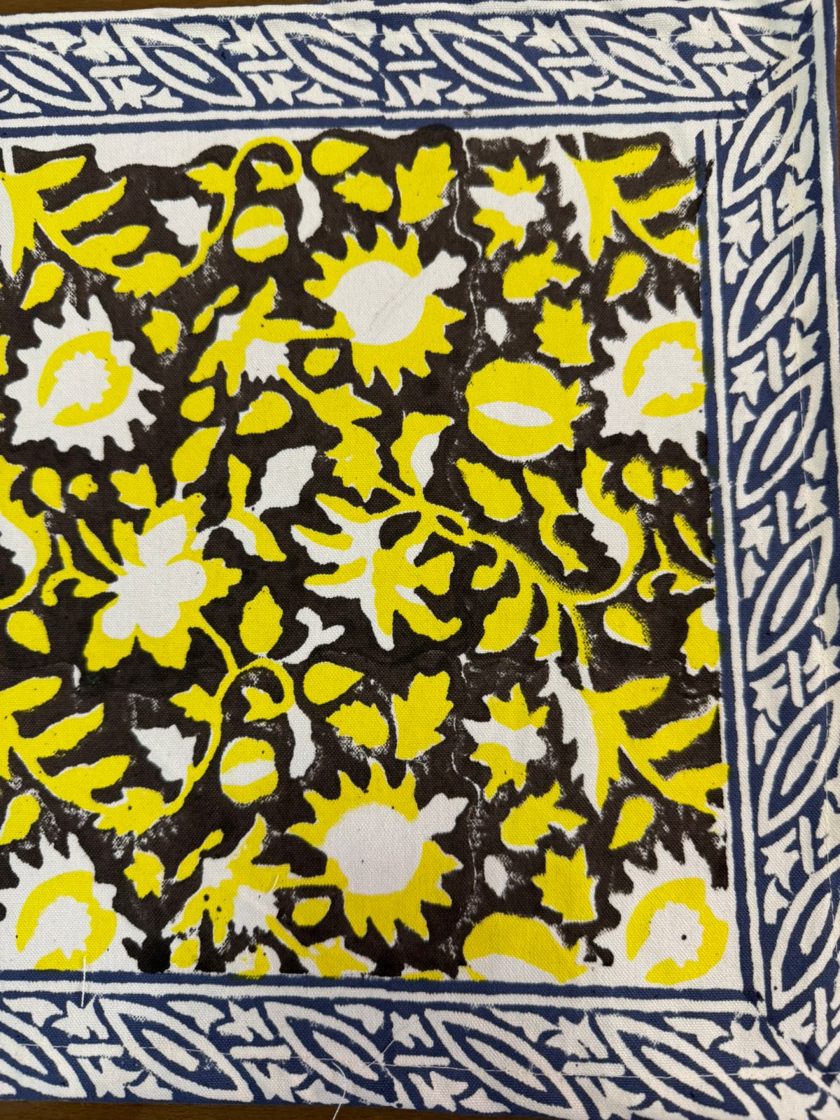 Hand Block Printed Dining Mat Set
