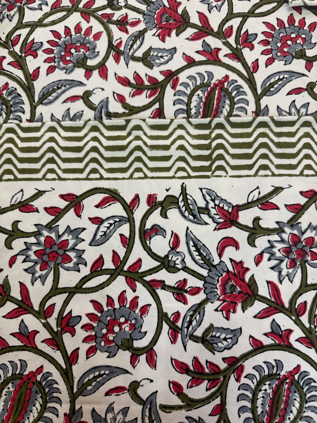 Hand Block Printed Dining Mat Set