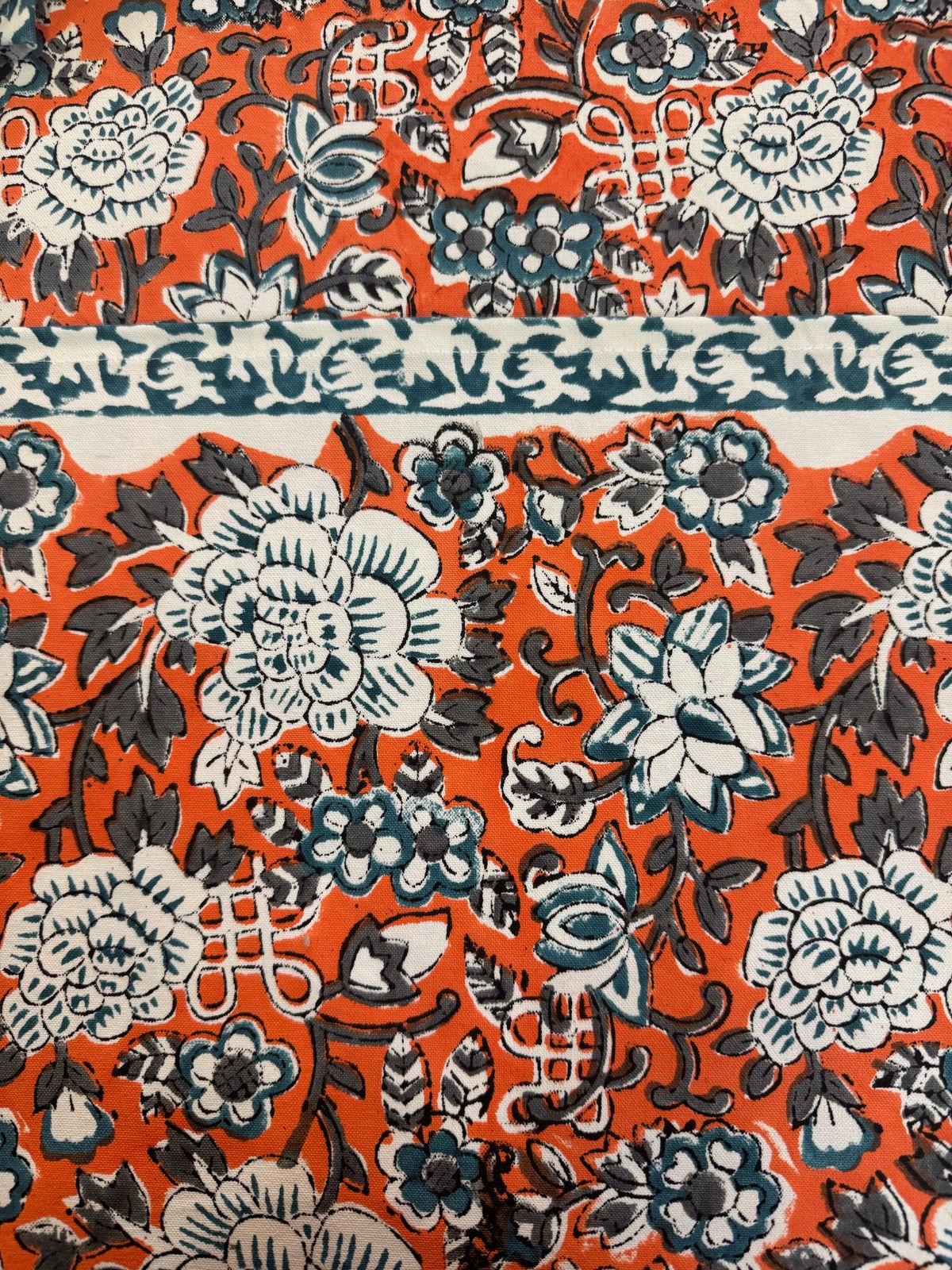 Hand Block Printed Dining Mat Set