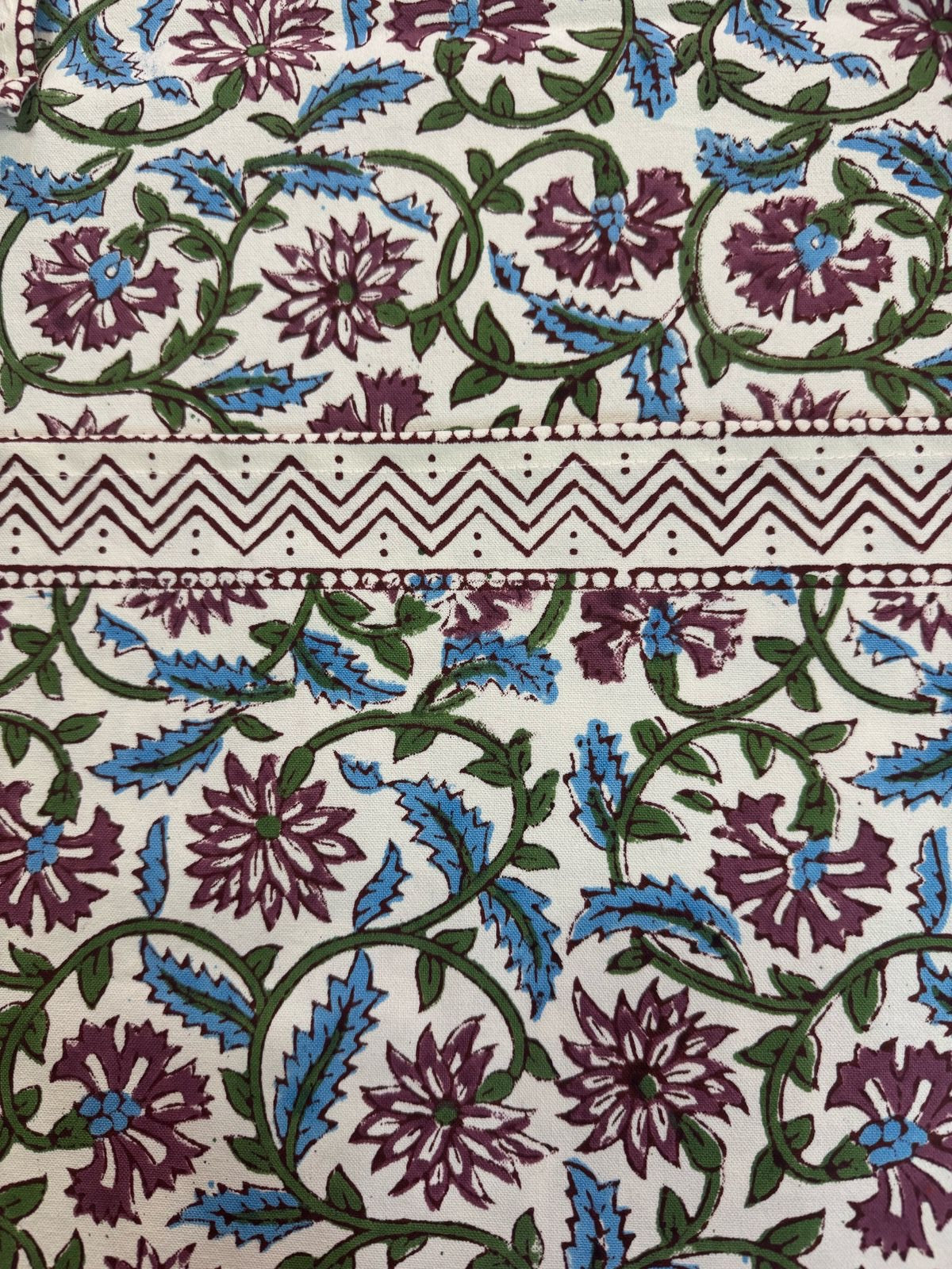 Hand Block Printed Dining Mat Set