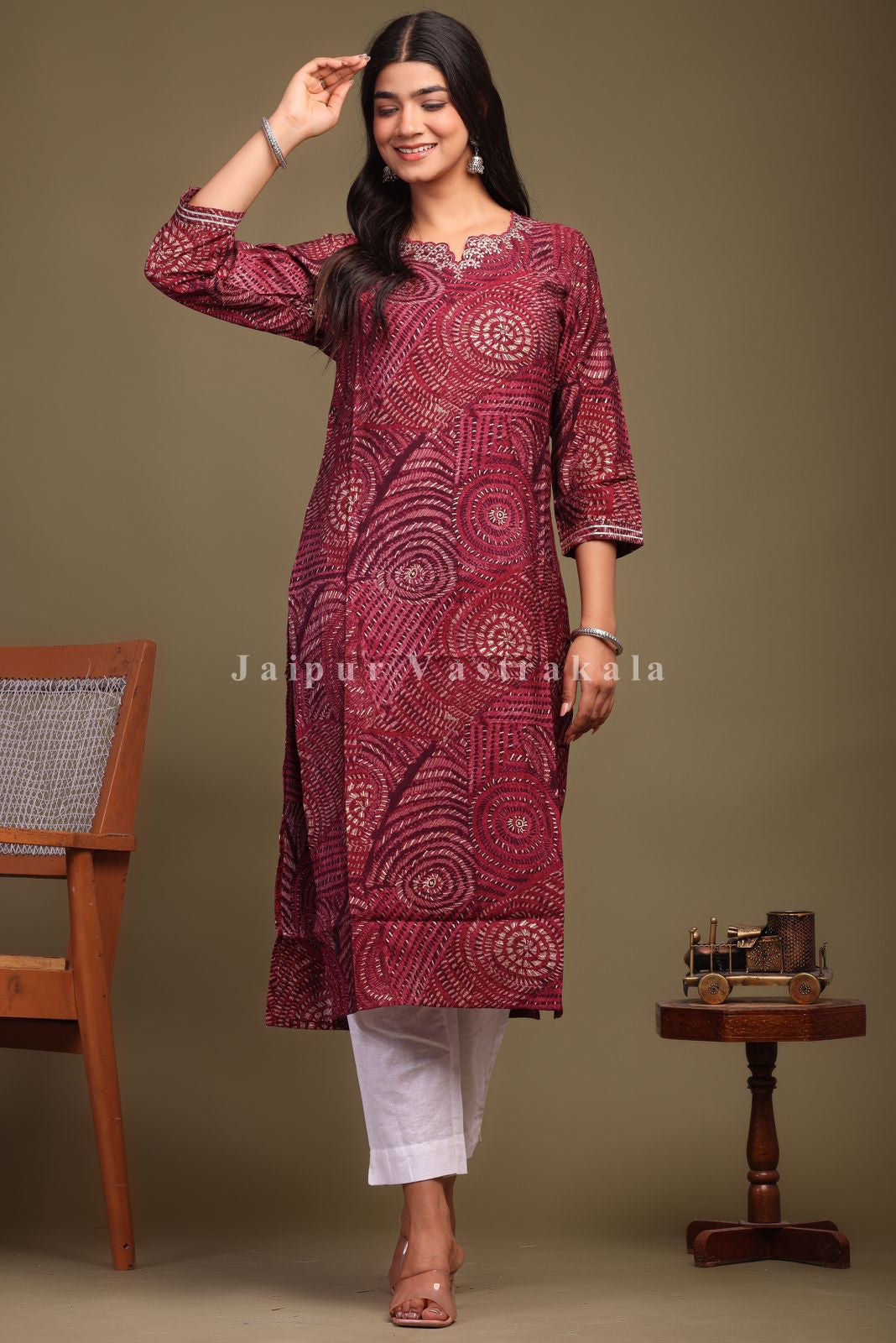 Cotton Printed Kurti