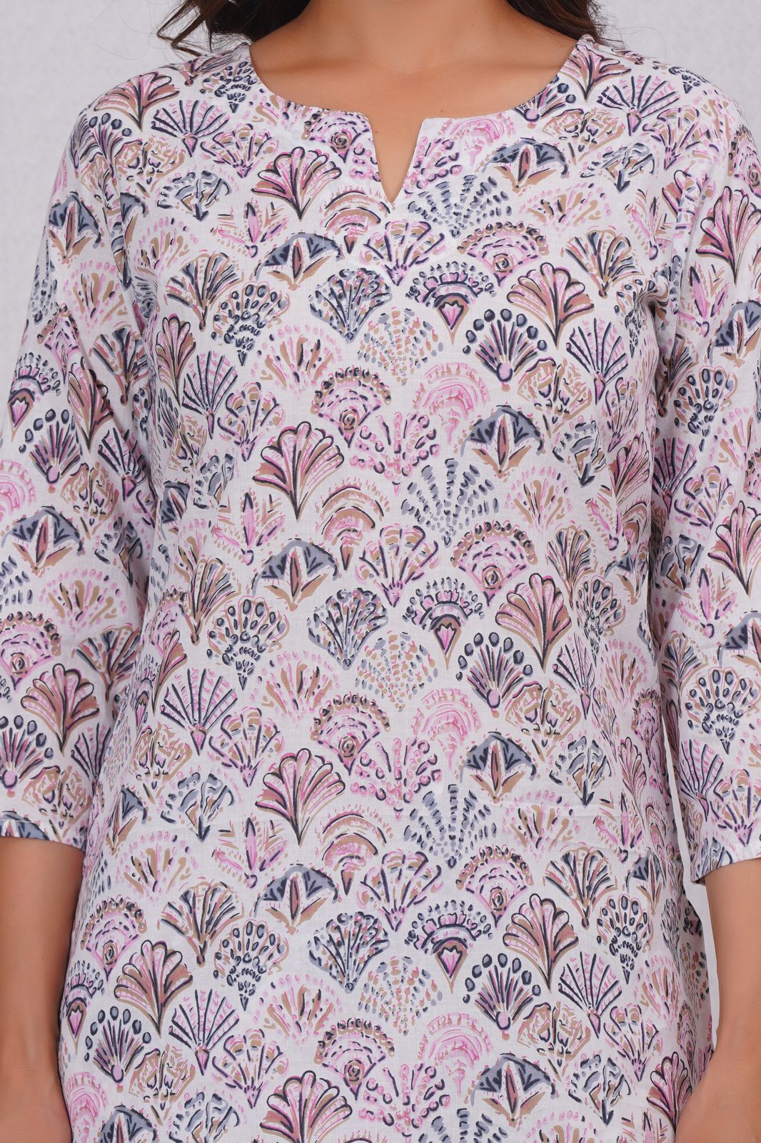 cotton printed night suit set