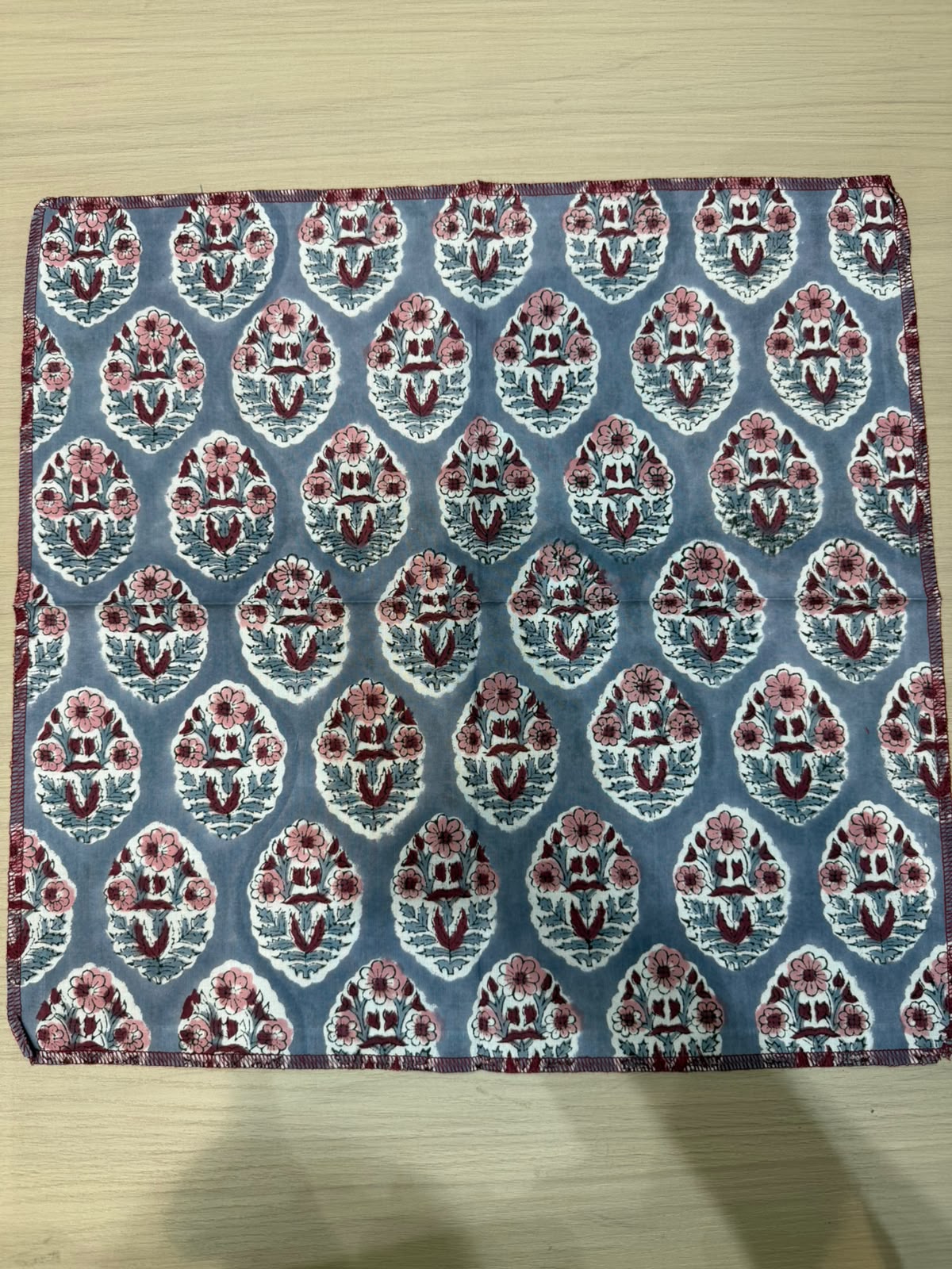 Cotton Quilted Dining Mat Set with Napkins