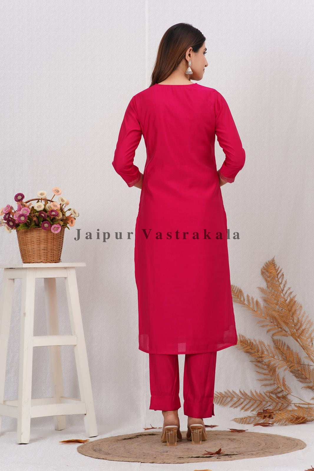 muslin silk suit