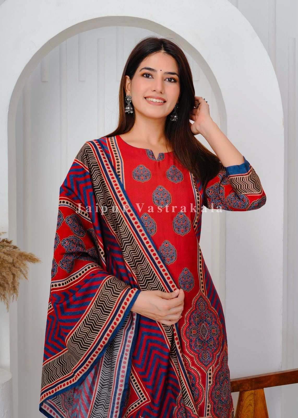 muslin silk suit