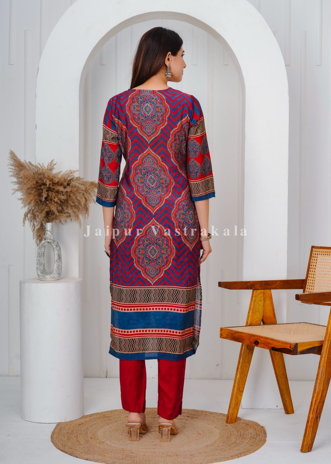 muslin silk suit