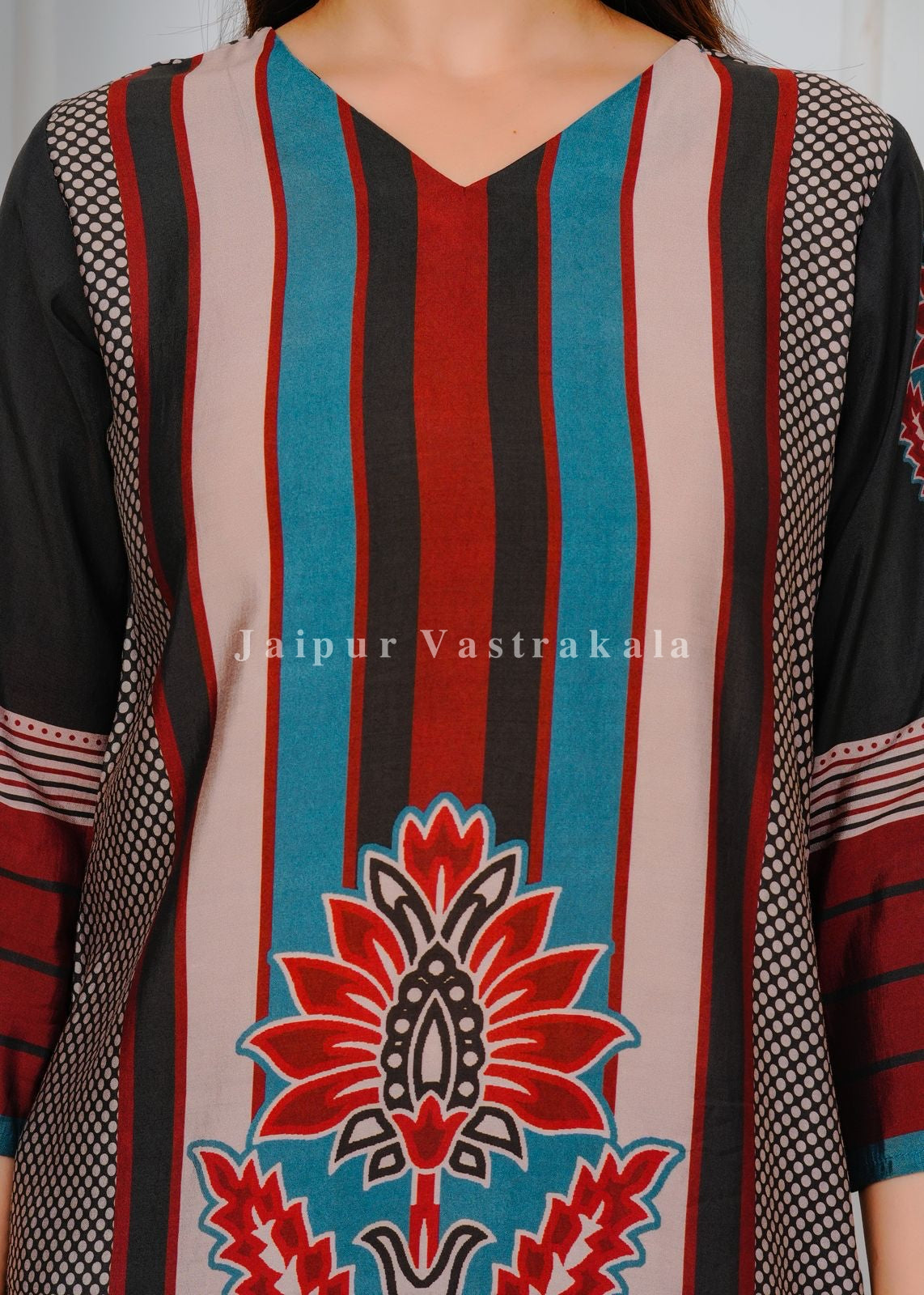 muslin silk suit