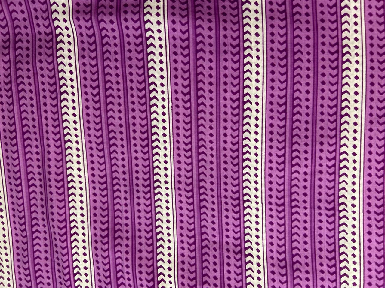 Cotton Printed Two Pc Fabric Set