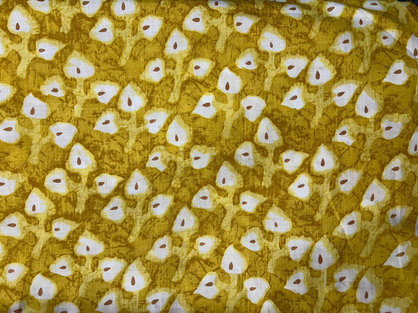 Cotton Printed Two Pc Fabric Set
