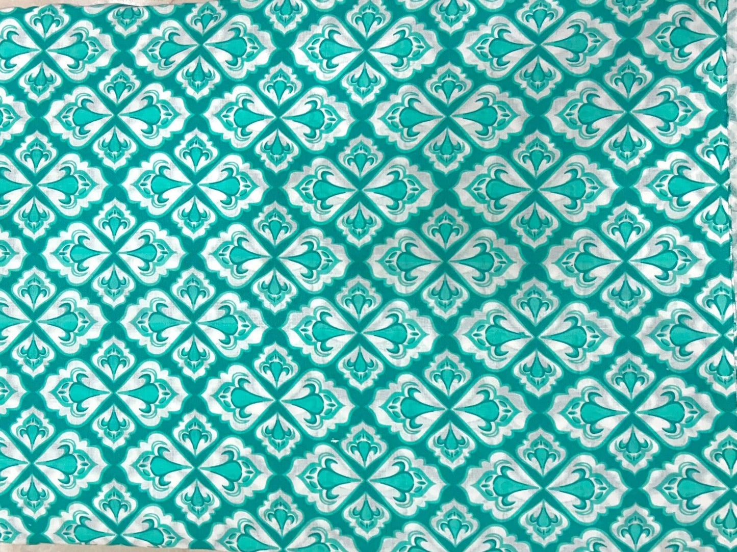 Cotton Printed Two Pc Fabric Set