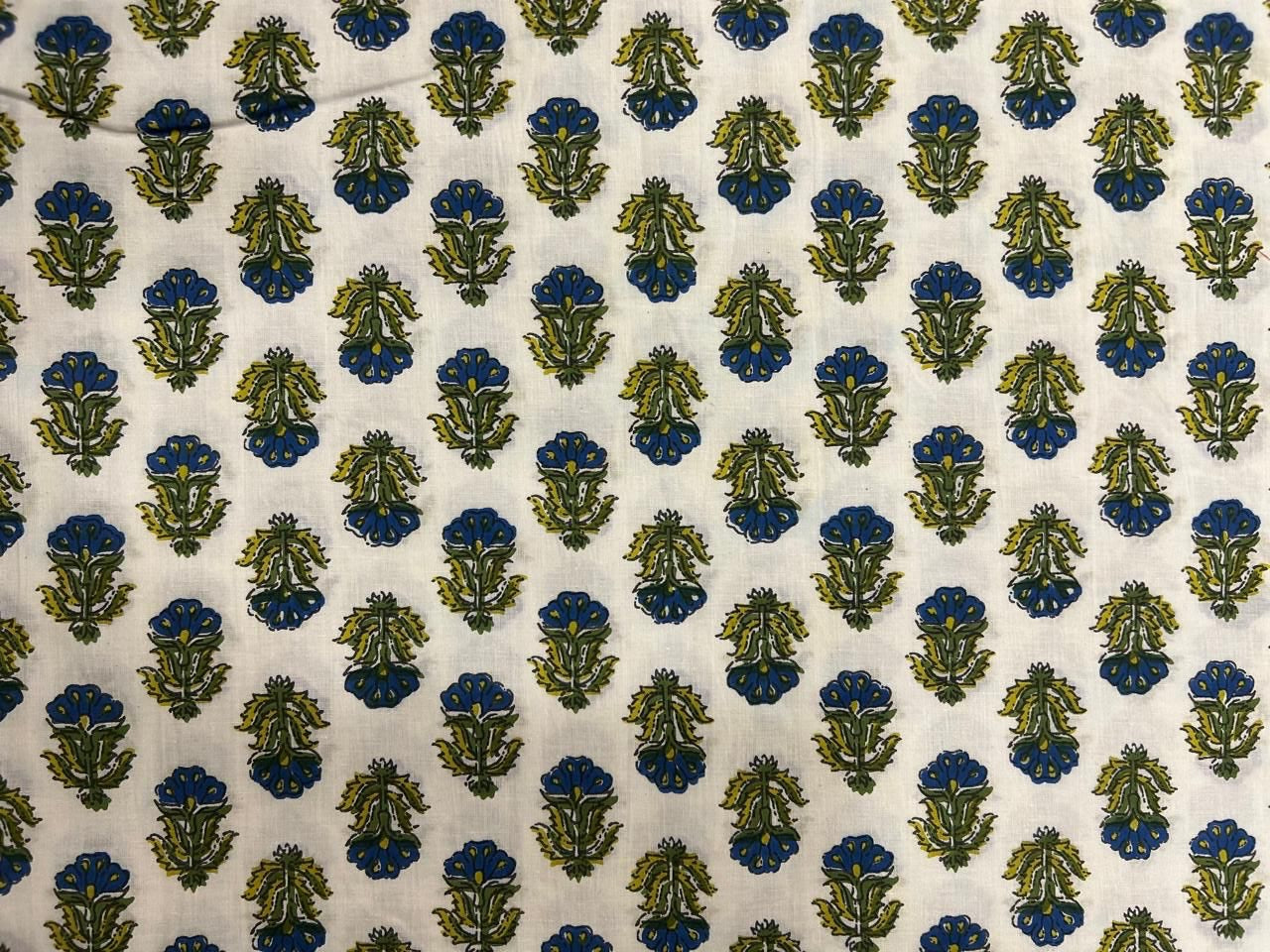 Cotton Printed Two Pc Fabric Set