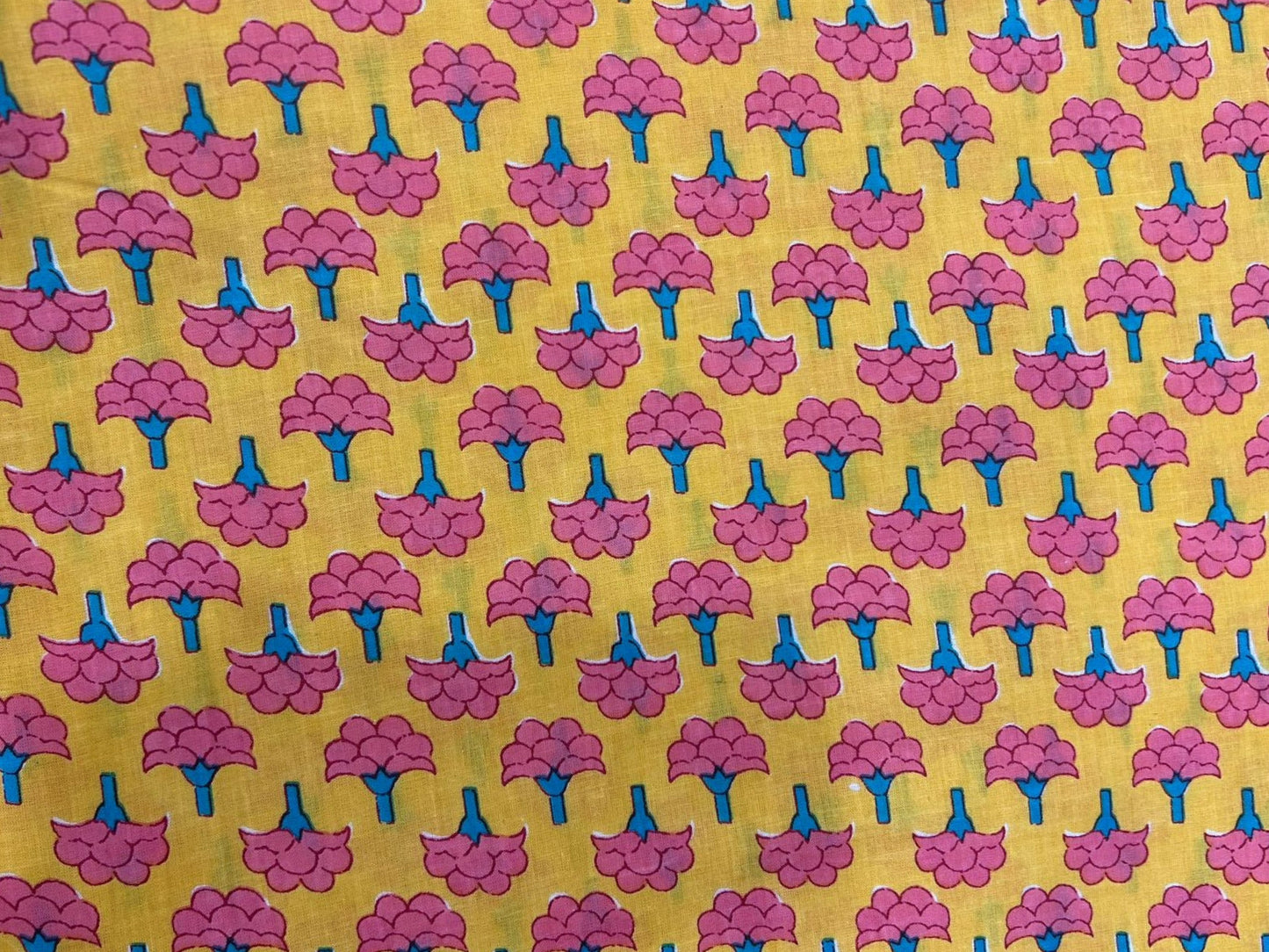 Cotton Printed Two Pc Fabric Set