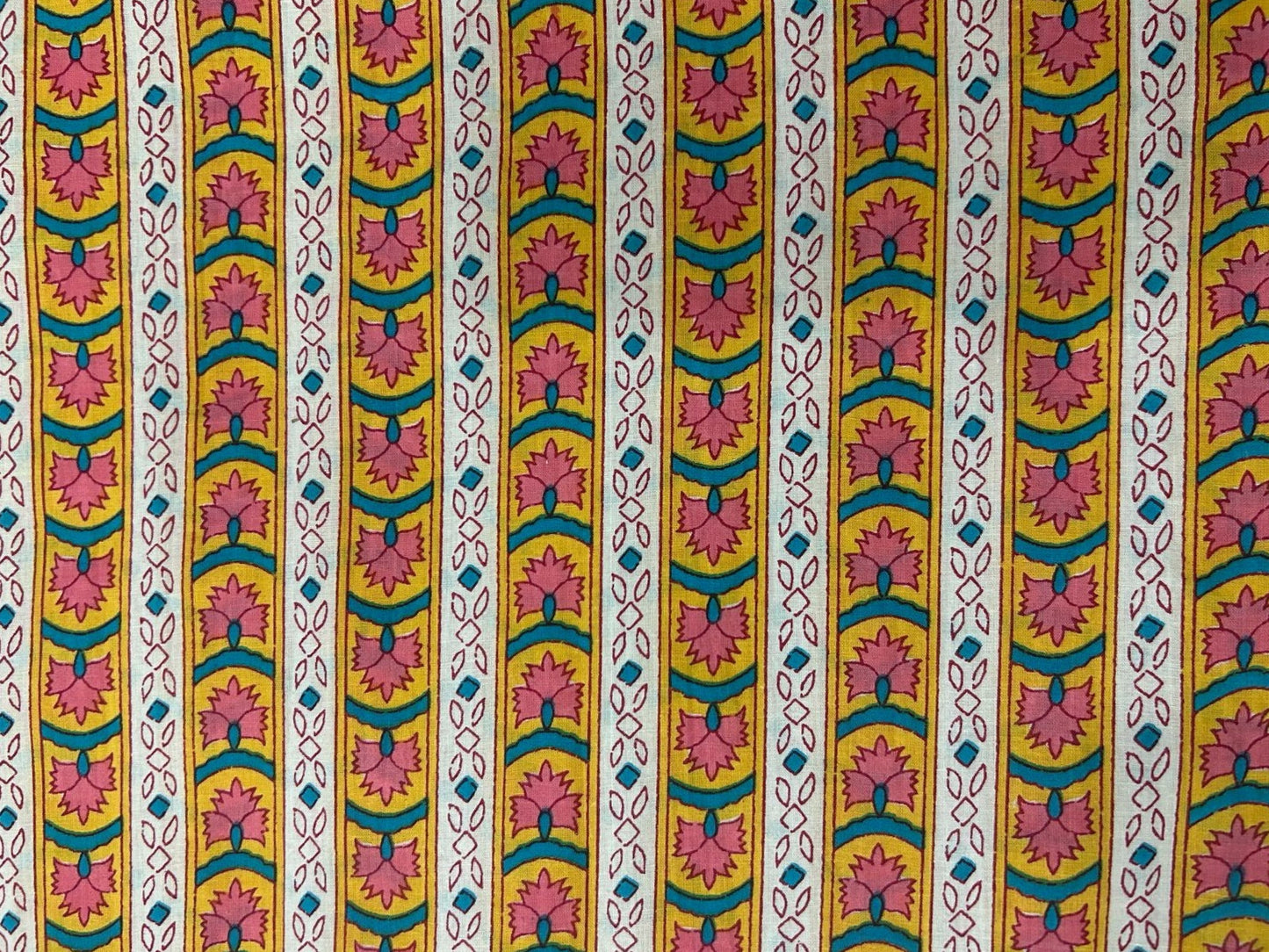 Cotton Printed Two Pc Fabric Set