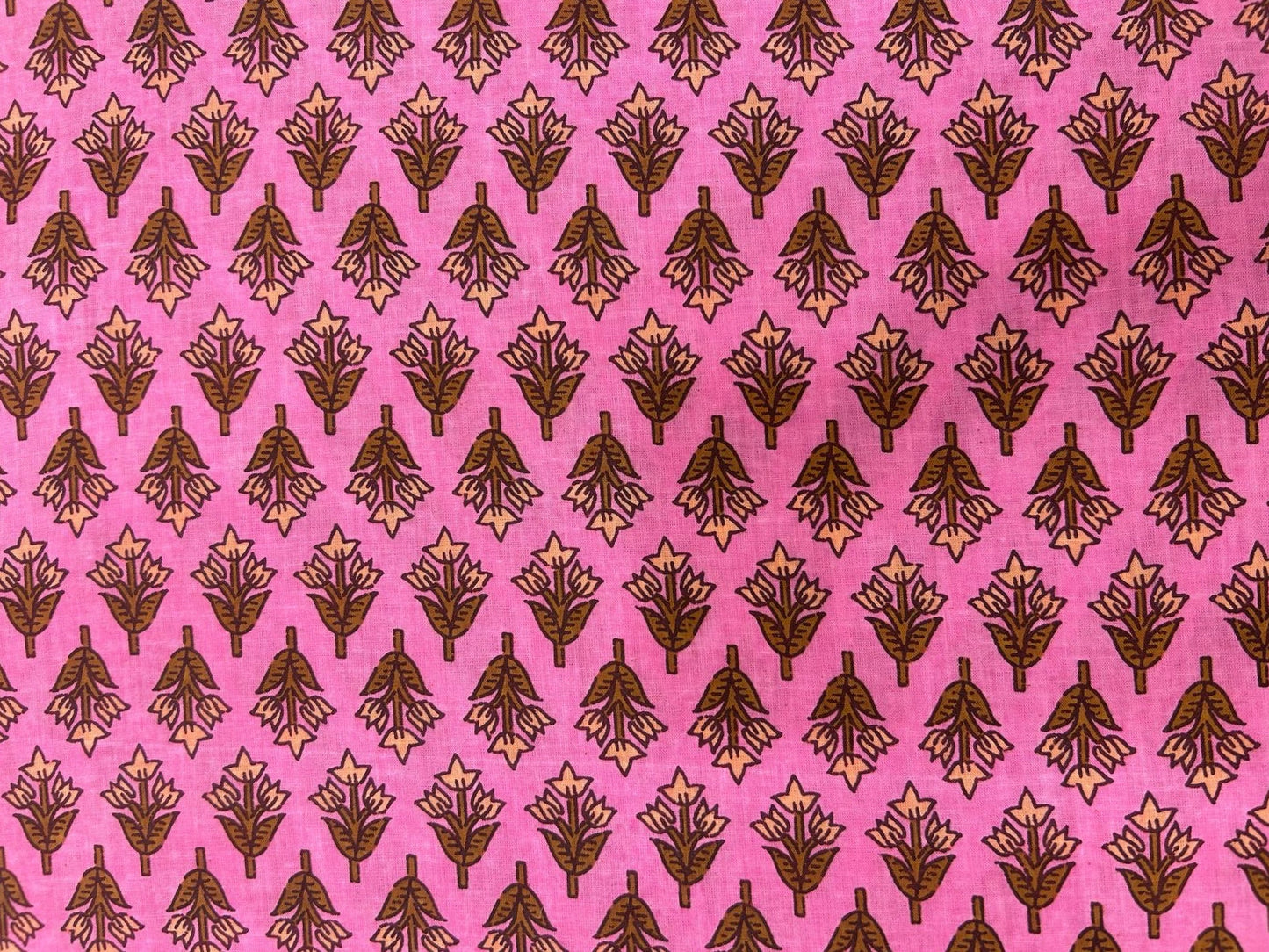 Cotton Printed Two Pc Fabric Set