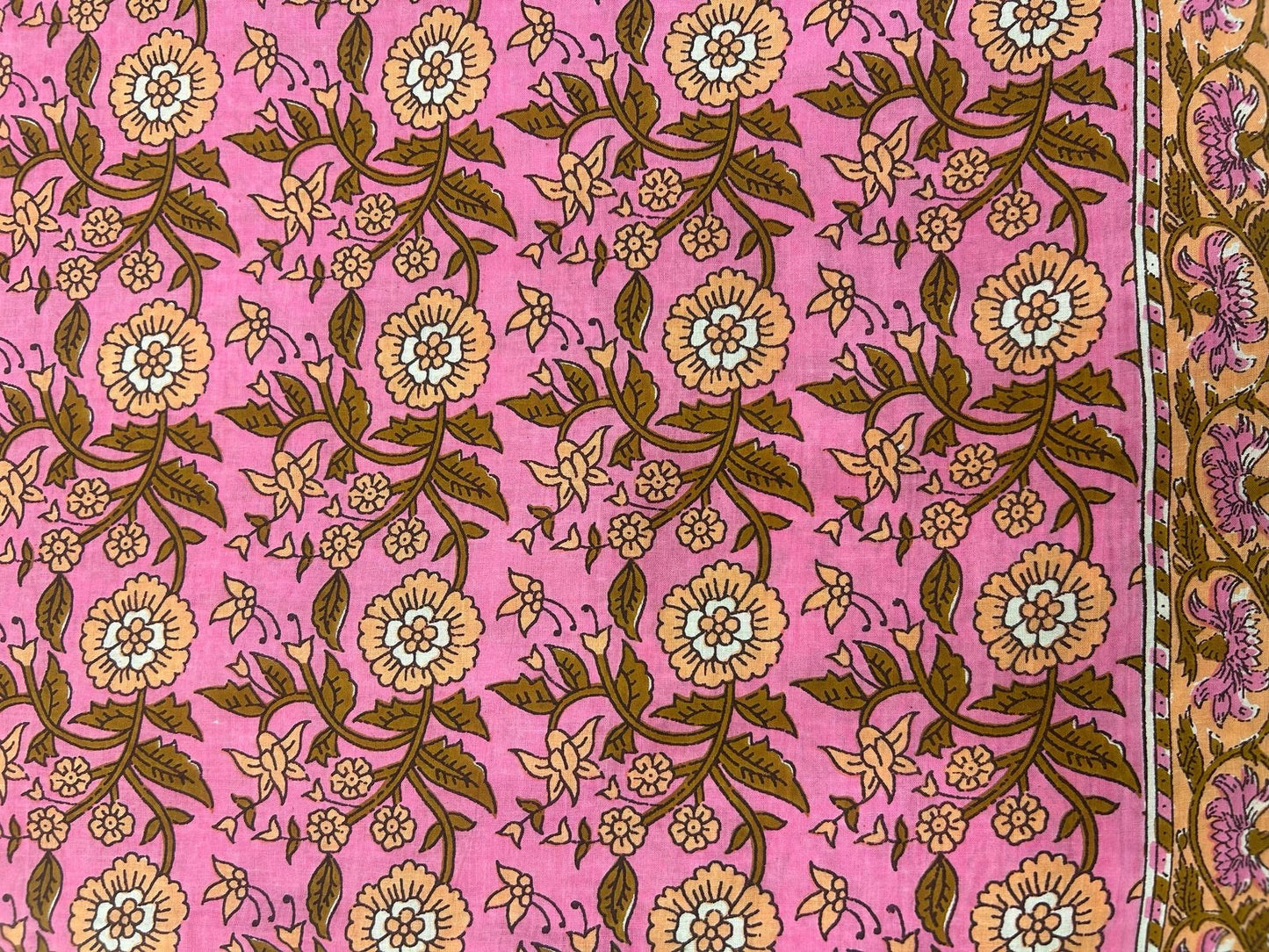 Cotton Printed Two Pc Fabric Set