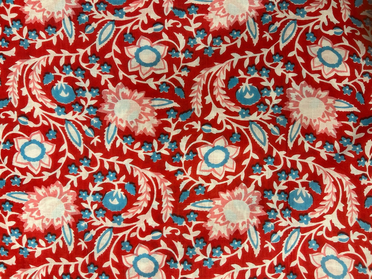 Cotton Printed Two Pc Fabric Set