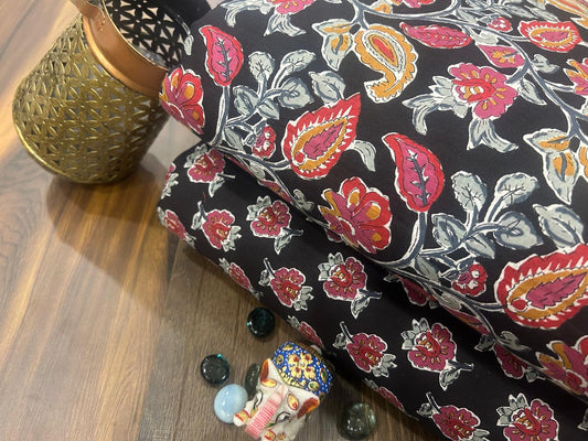 Cotton Printed Two Pc Fabric Set