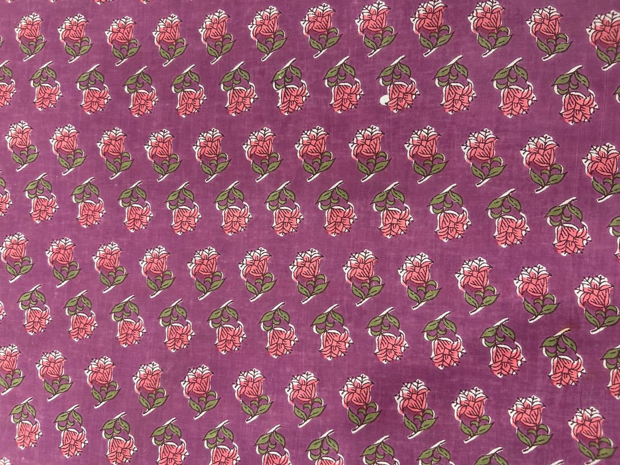 Cotton Printed Two Pc Fabric Set