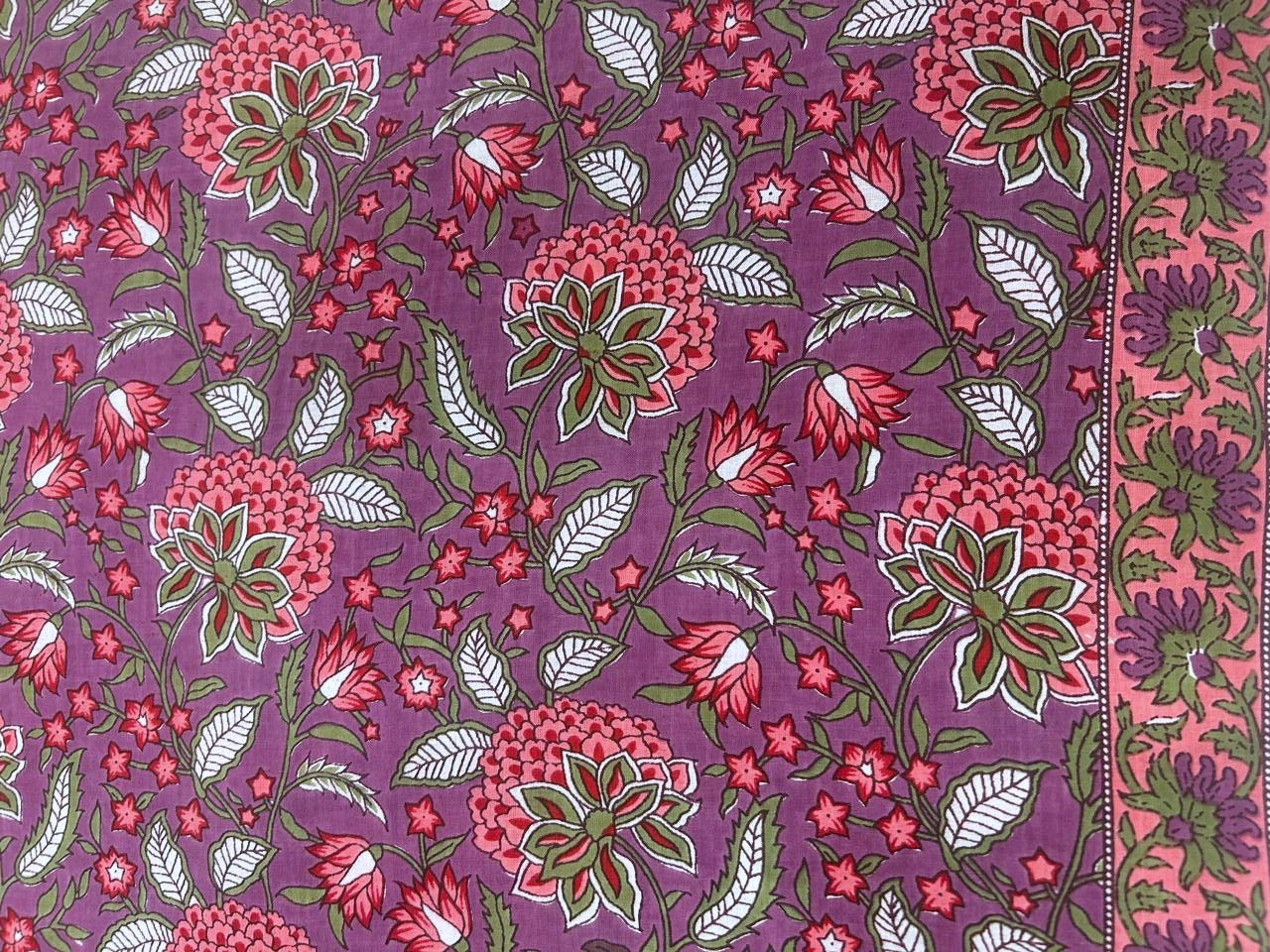 Cotton Printed Two Pc Fabric Set