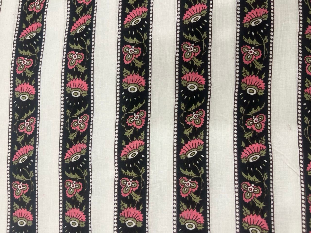 Cotton Printed Two Pc Fabric Set