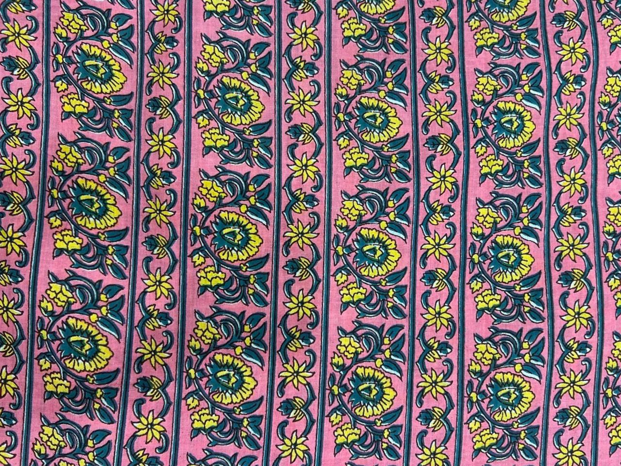 Cotton Printed Two Pc Fabric Set