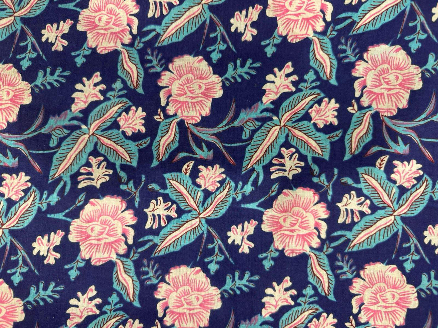 Cotton Printed Two Pc Fabric Set