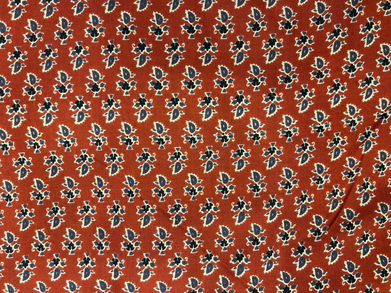 Cotton Printed Two Pc Fabric Set