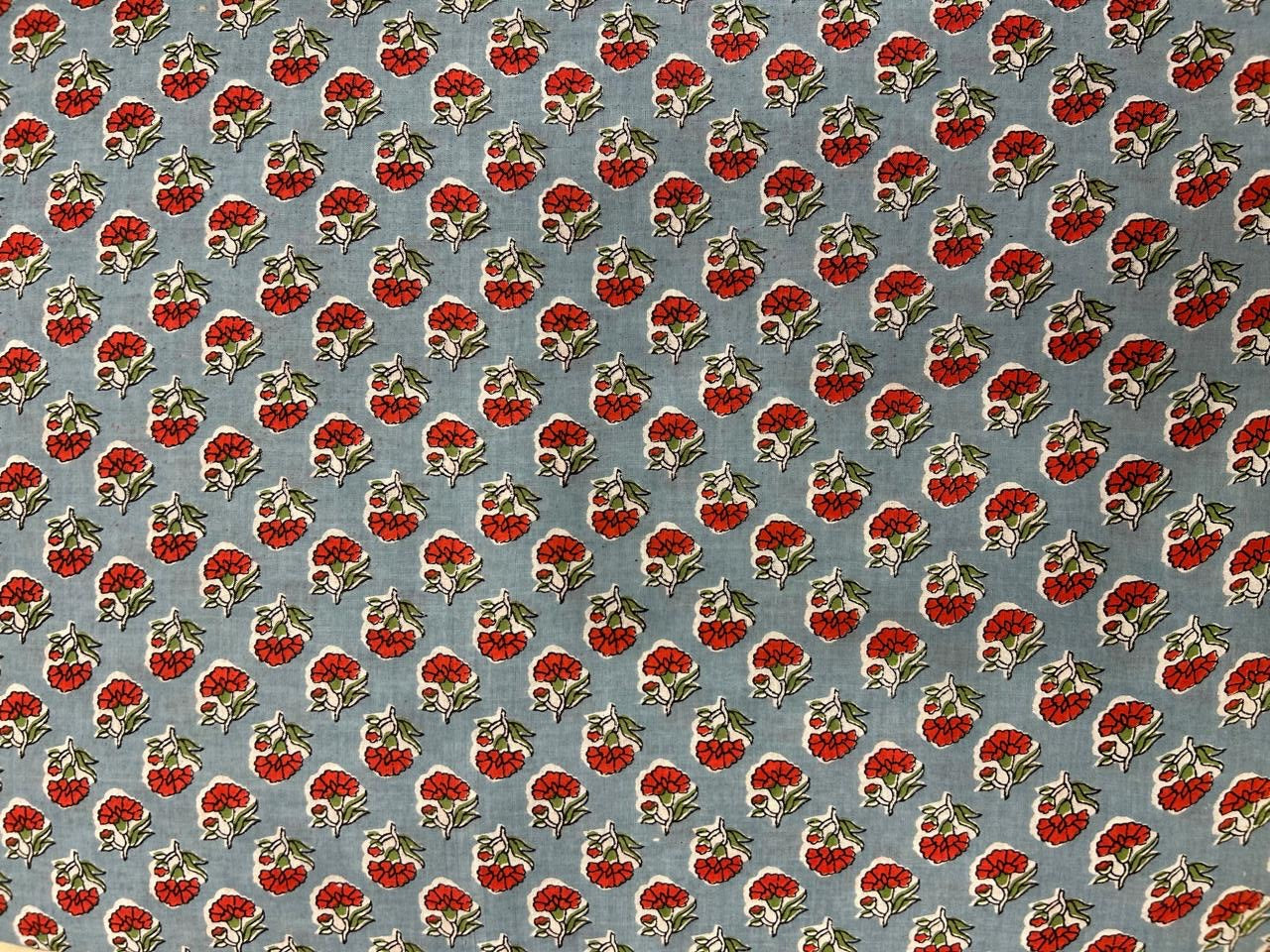 Cotton Printed Two Pc Fabric Set
