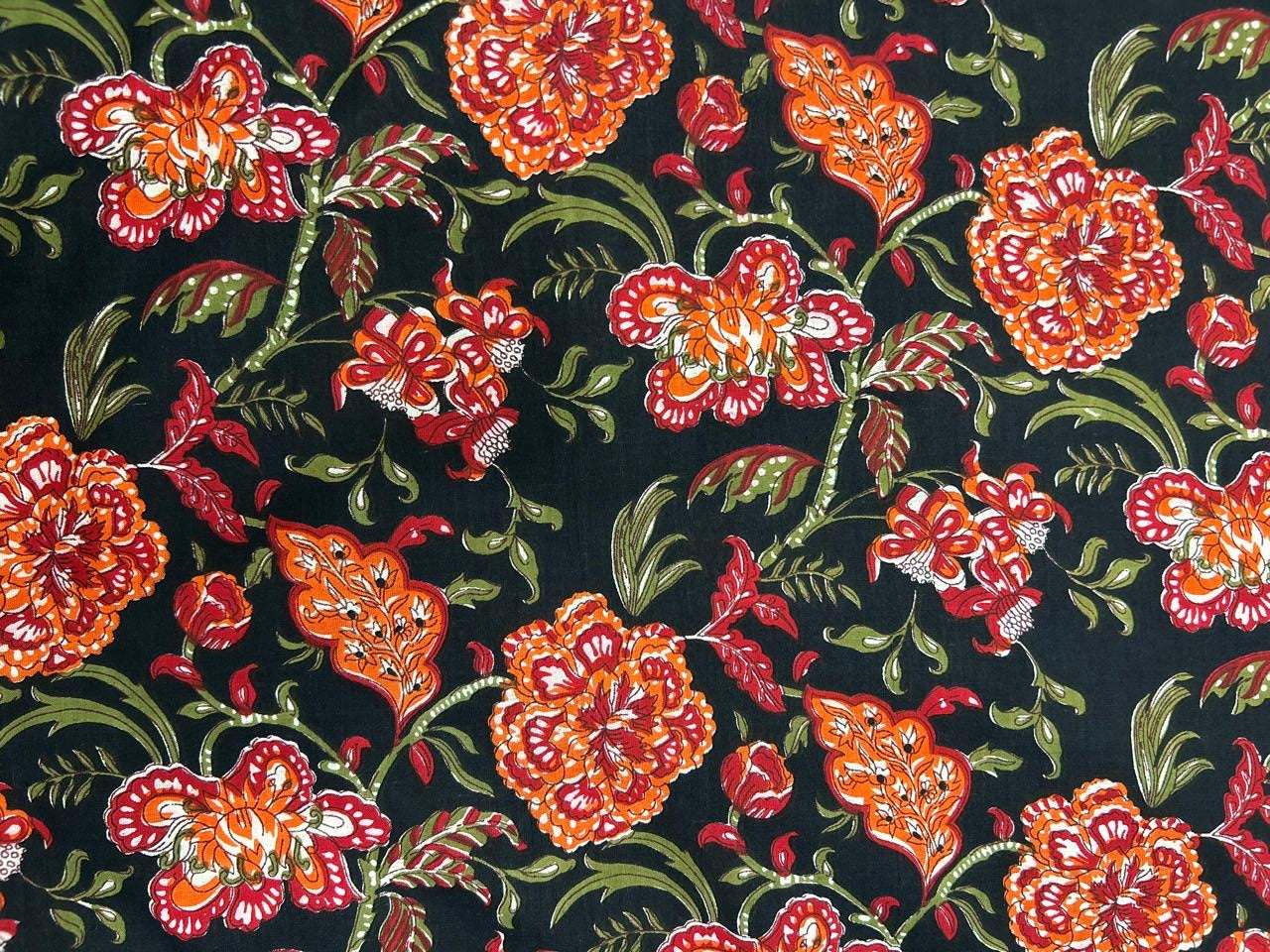 Cotton Printed Two Pc Fabric Set