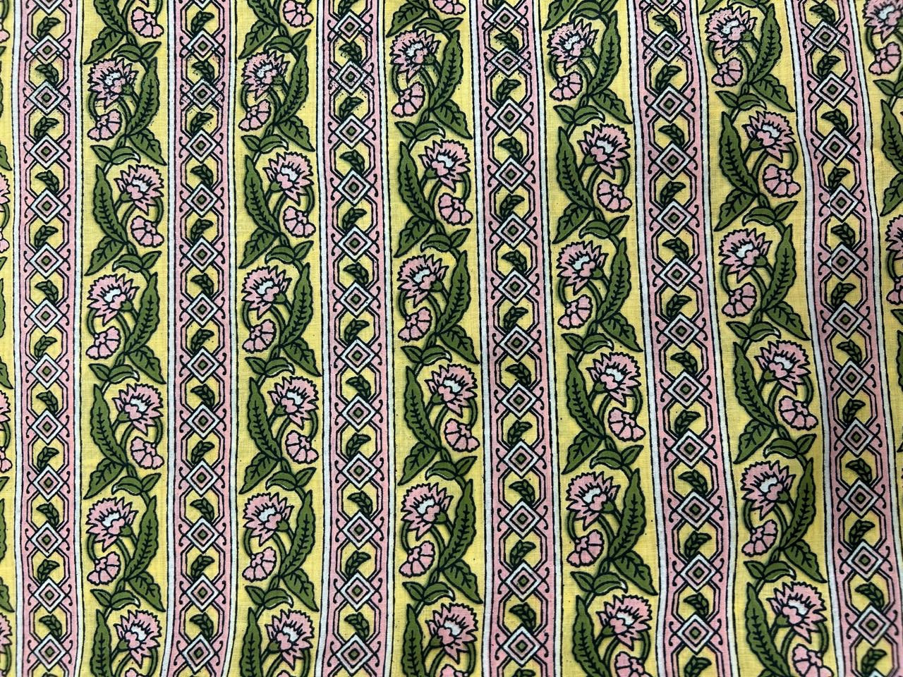 Cotton Printed Two Pc Fabric Set