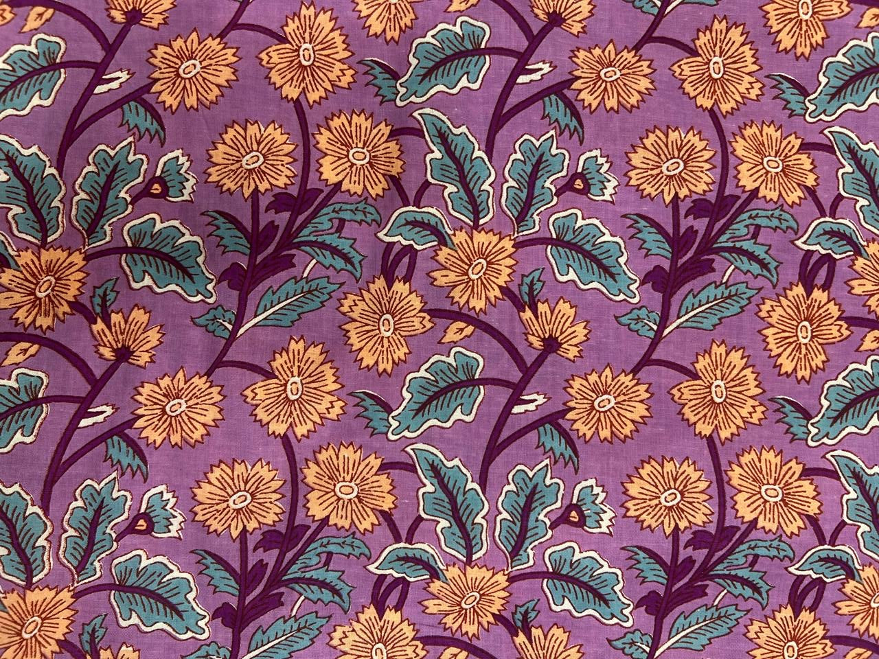 Cotton Printed Two Pc Fabric Set