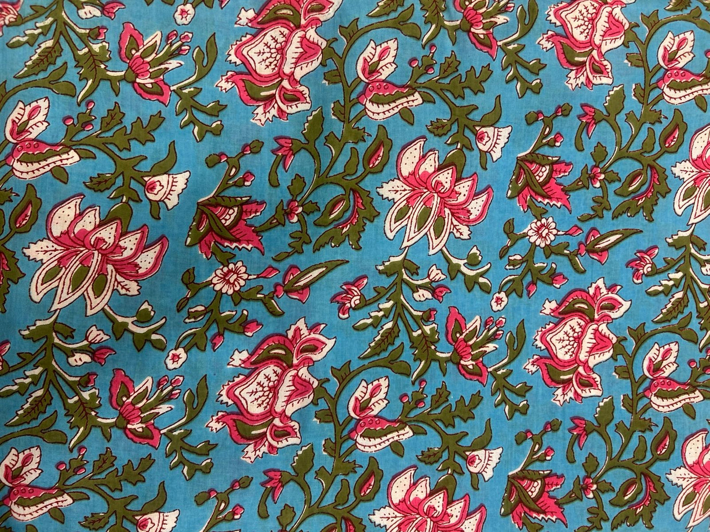 Cotton Printed Two Pc Fabric Set