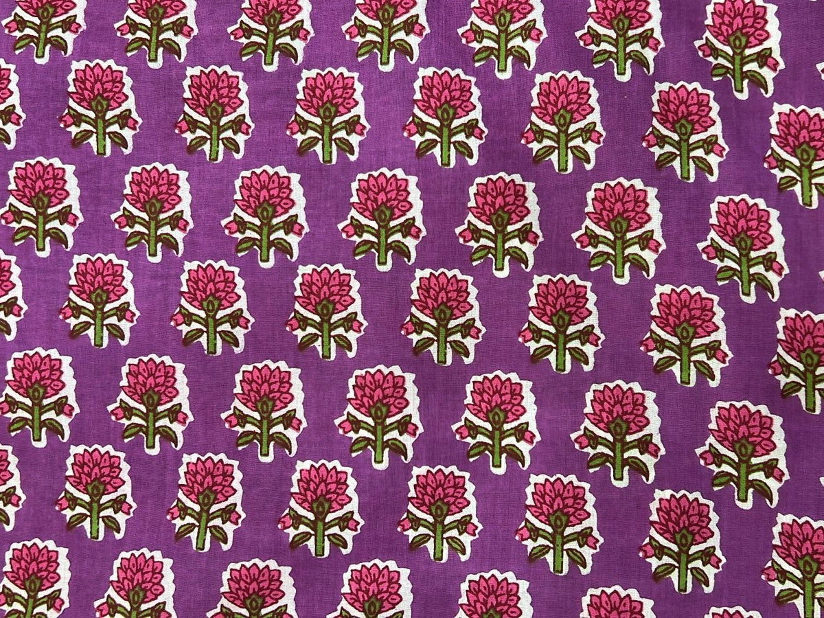 Cotton Printed Two Pc Fabric Set