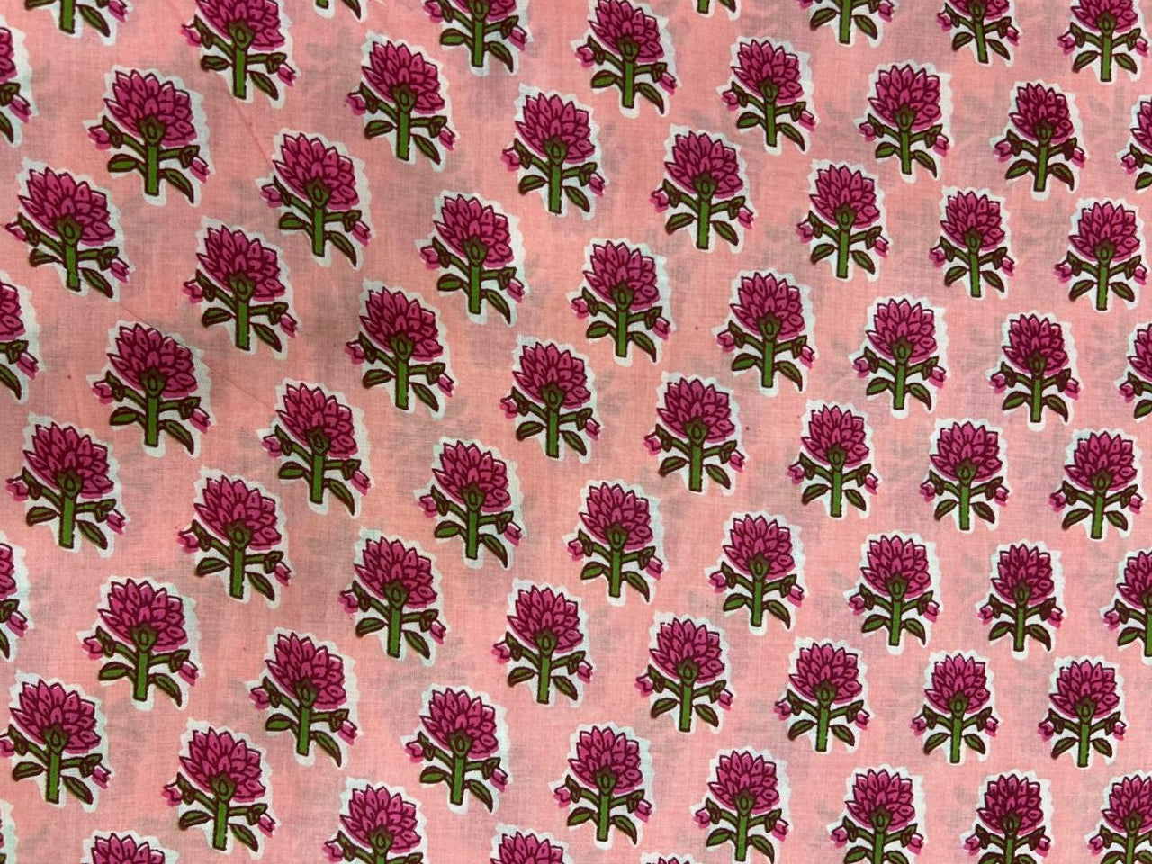 Cotton Printed Two Pc Fabric Set