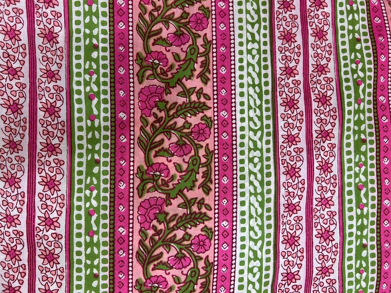 Cotton Printed Two Pc Fabric Set