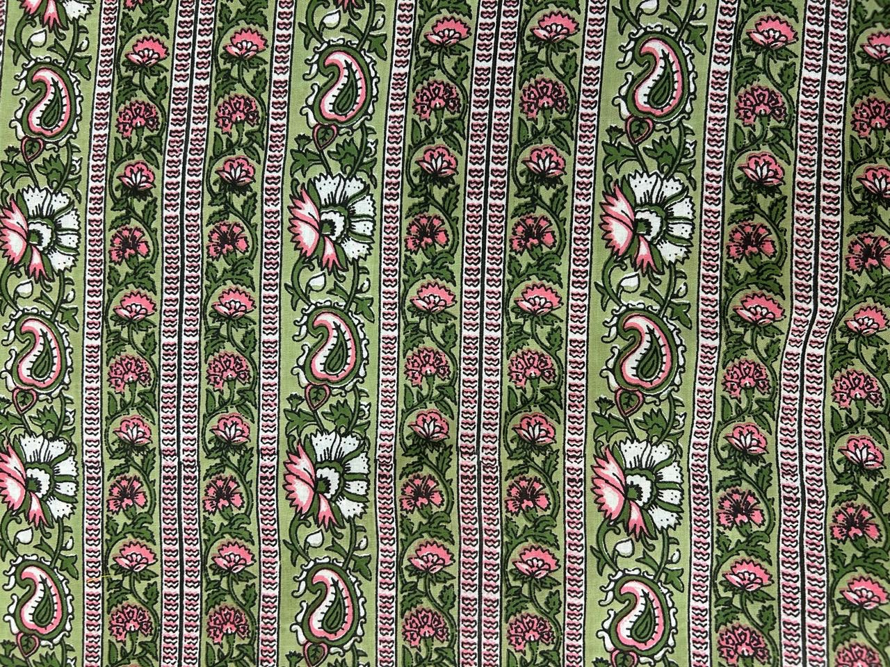 Cotton Printed Two Pc Fabric Set