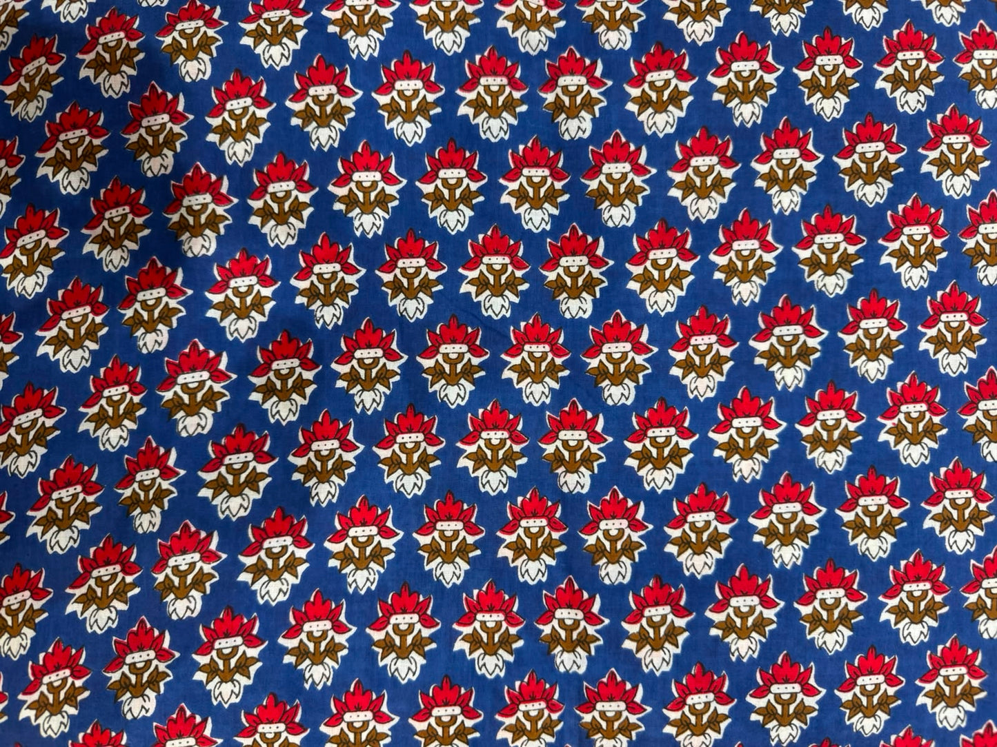 Cotton Printed Two Pc Fabric Set