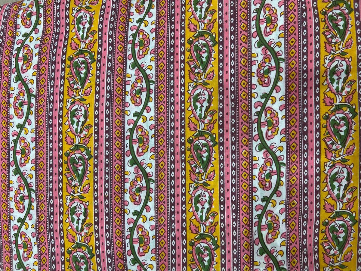 Cotton Printed Two Pc Fabric Set