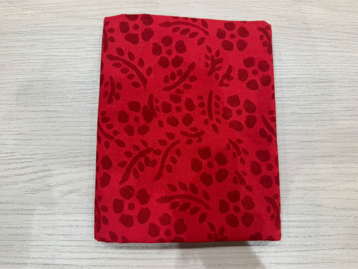 Cotton Hand Work Suit with Chiffon Dupatta