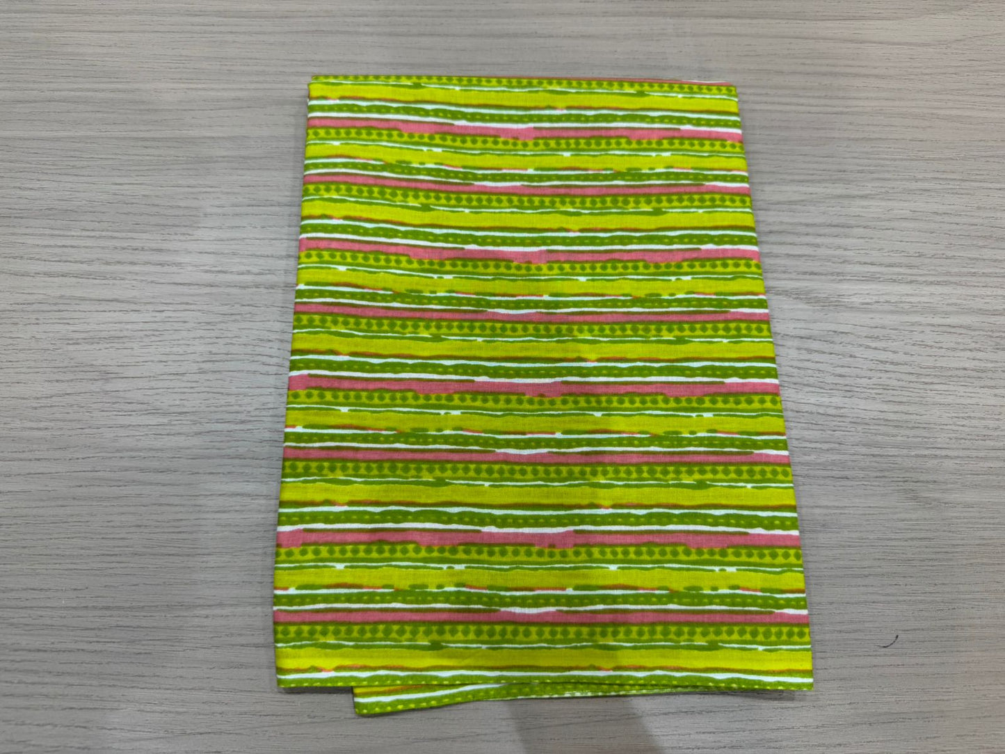 Cotton Hand Work Suit with Chiffon Dupatta