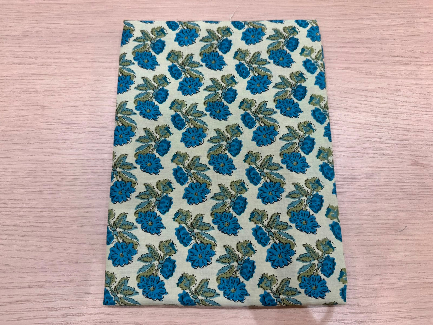 Cotton Hand Work Suit with Chiffon Dupatta