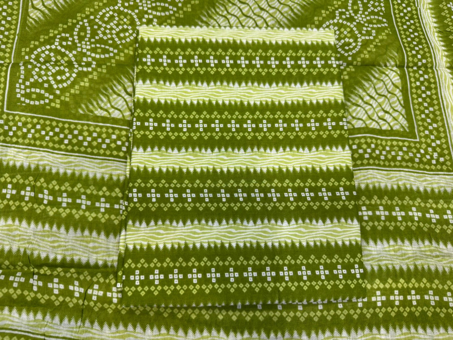 Cotton Embroidery Suit with Cotton Dupatta