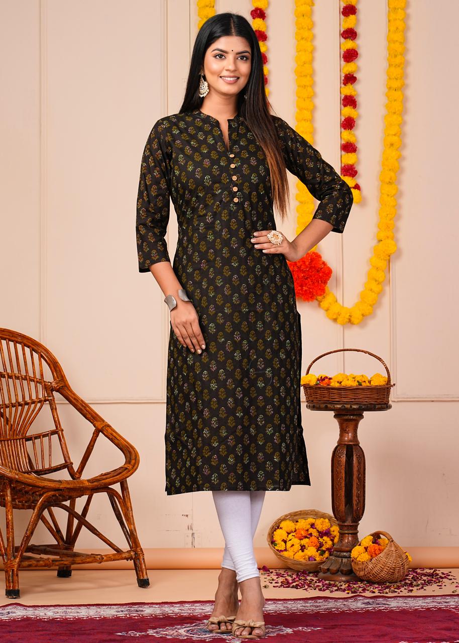 Cotton Printed Kurti