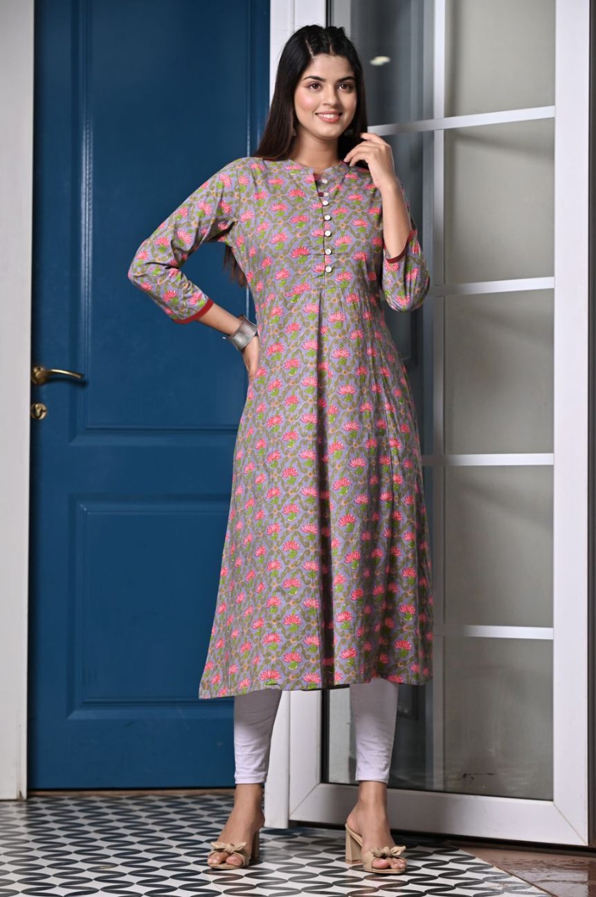 Cotton Printed Kurti