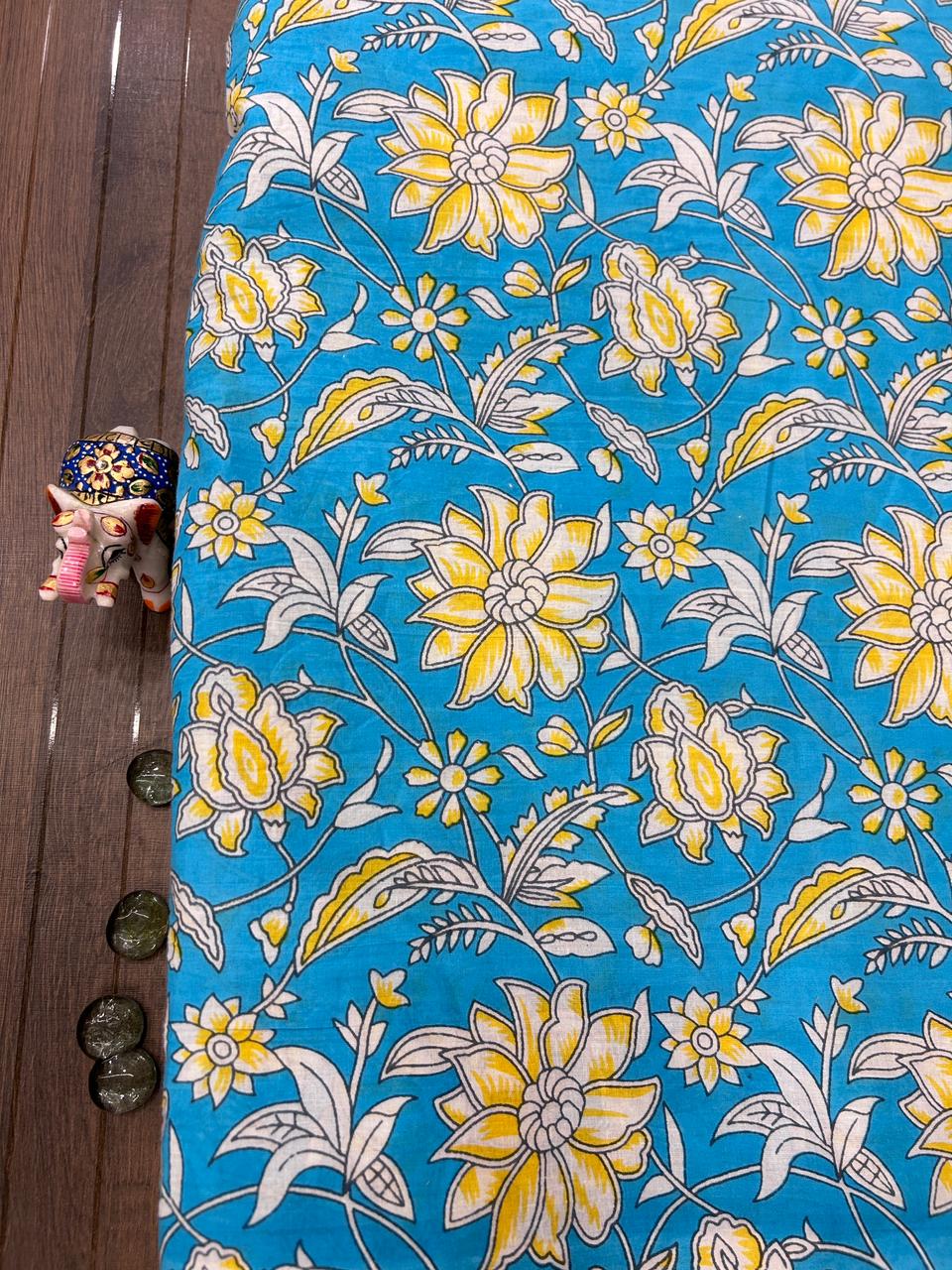 cotton printed running fabric