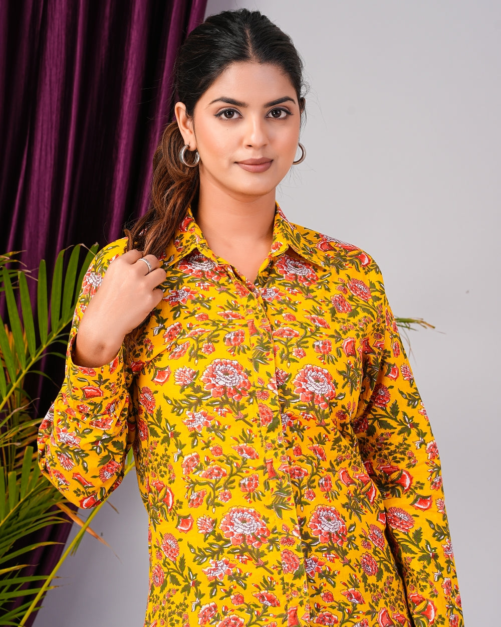women printed shirt