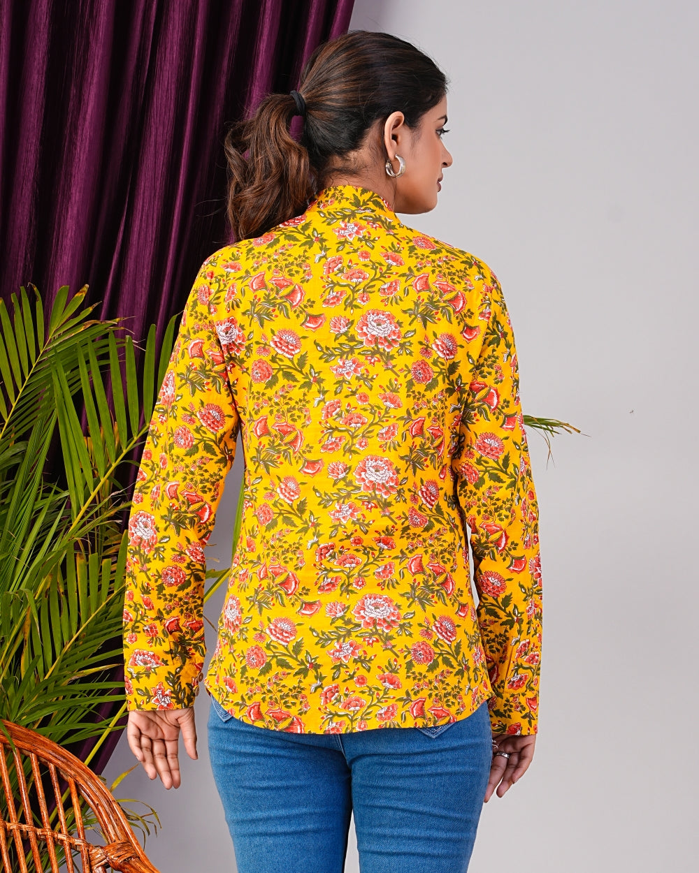 women printed shirt